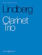 Clarinet Trio Clarinet, Cello, Piano Score and Parts cover